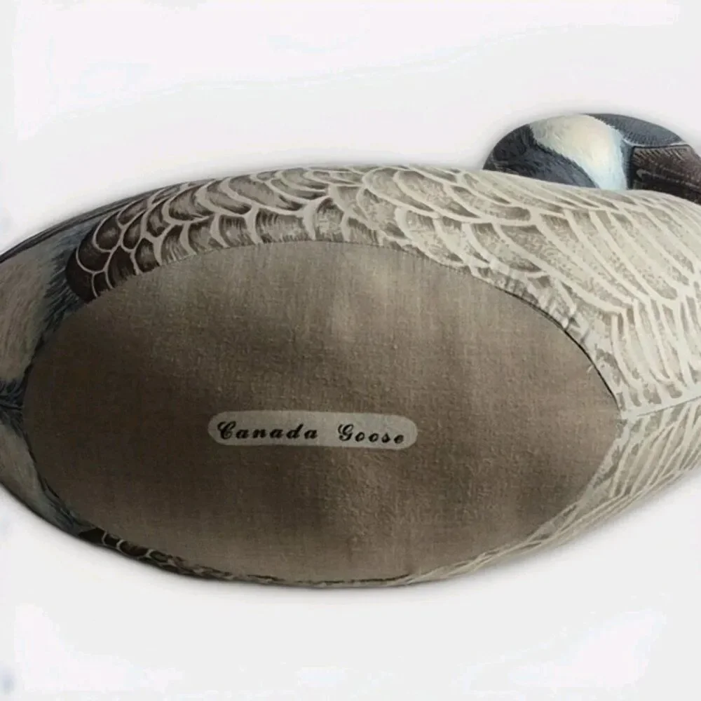 Vintage Canada Goose Plush Stuffed Animal Pillow | Folk Art | Door Stop - Picture 5 of 8